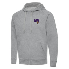 Minnesota Vikings  Men's  Antigua Victory Full-Zip Hoodie