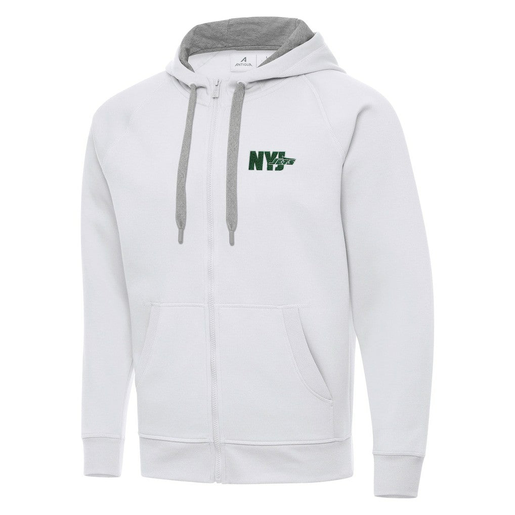 New York Jets  Men's  Antigua Victory Full-Zip Hoodie