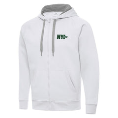 New York Jets  Men's  Antigua Victory Full-Zip Hoodie