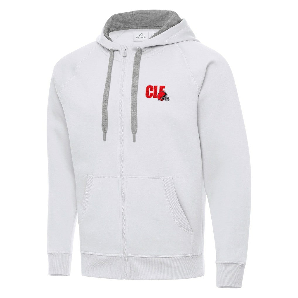 Cleveland Browns  Men's  Antigua Victory Full-Zip Hoodie