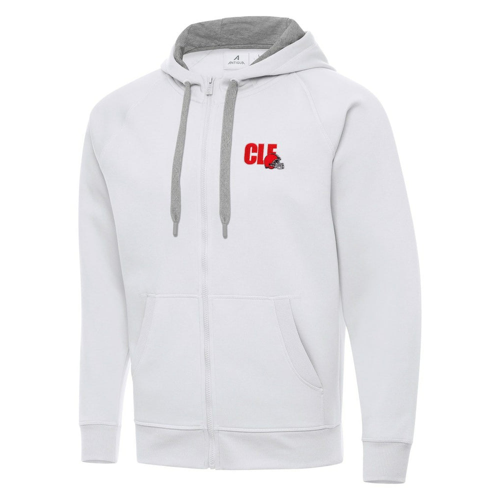 Cleveland Browns  Men's  Antigua Victory Full-Zip Hoodie