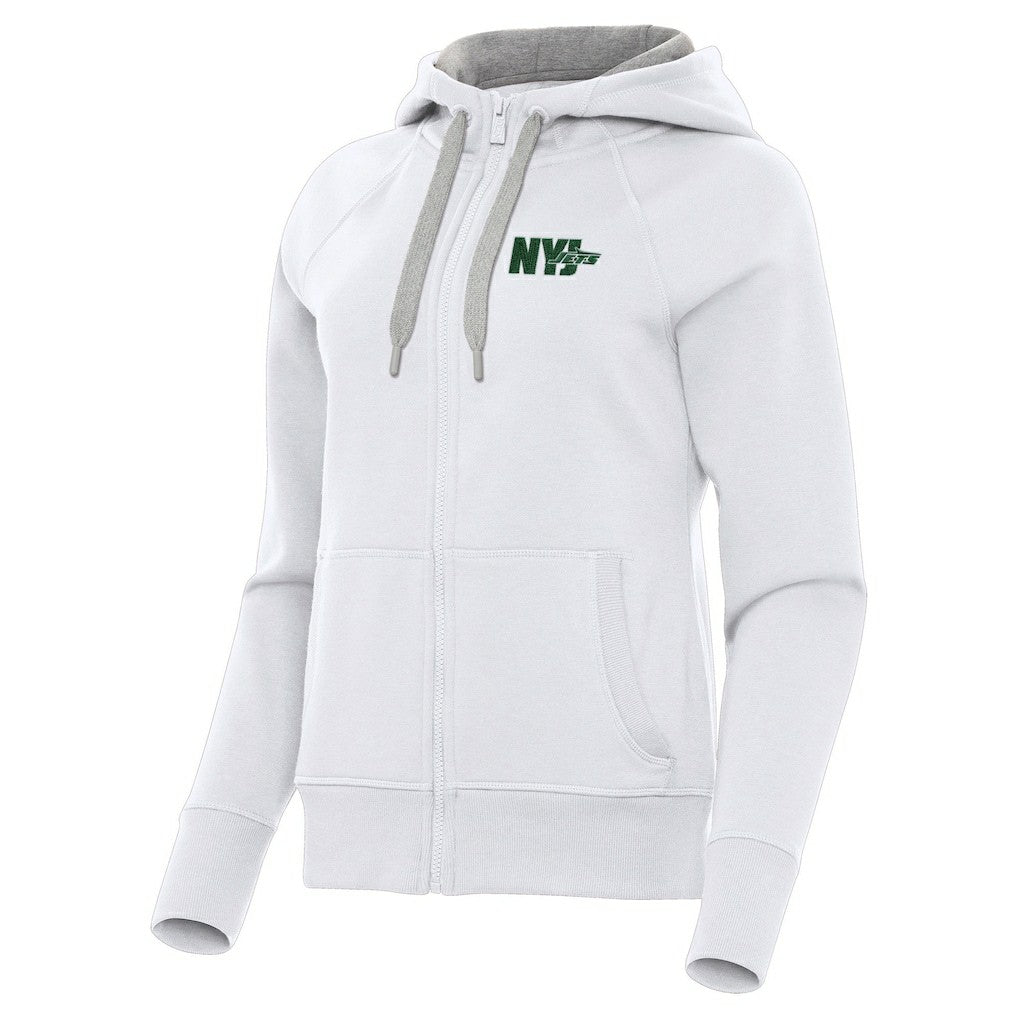 New York Jets  Antigua Women's Victory Full-Zip Hoodie