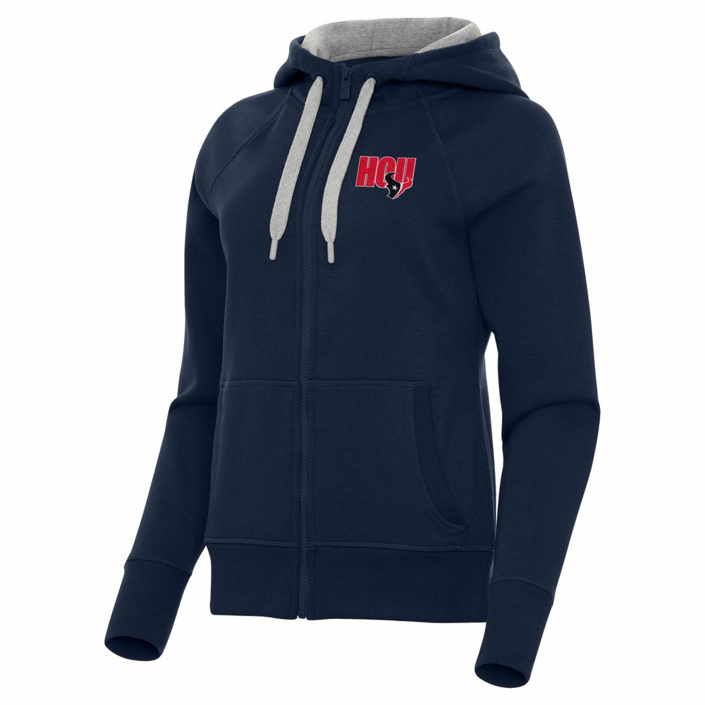 Houston Texans  Antigua Women's Victory Full-Zip Hoodie