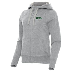 New York Jets  Antigua Women's Victory Full-Zip Hoodie