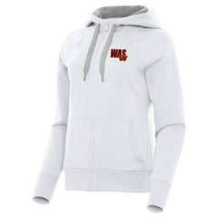 Washington Commanders  Antigua Women's Victory Full-Zip Hoodie