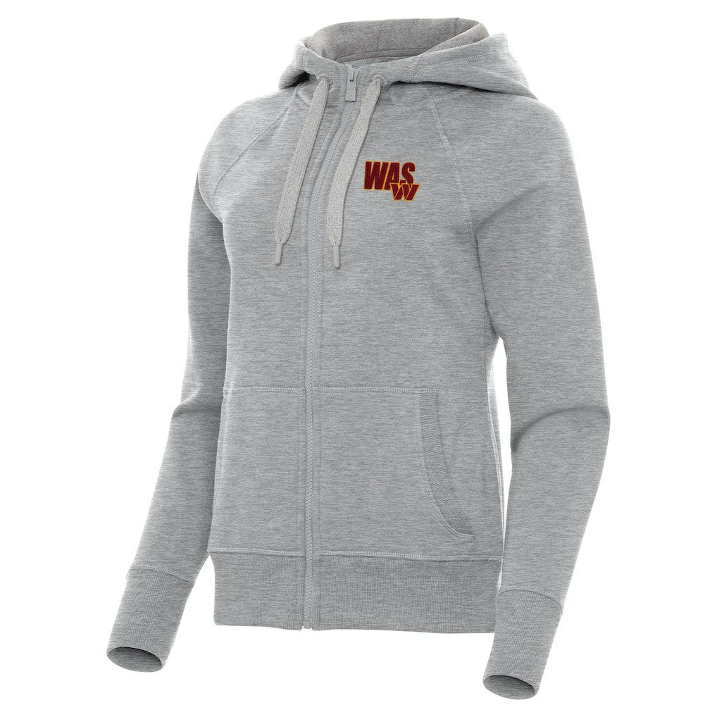Washington Commanders  Antigua Women's Victory Full-Zip Hoodie
