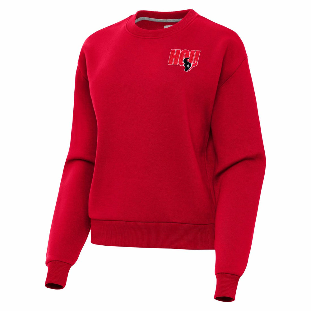 Houston Texans  Antigua Women's Victory Pullover Sweatshirt