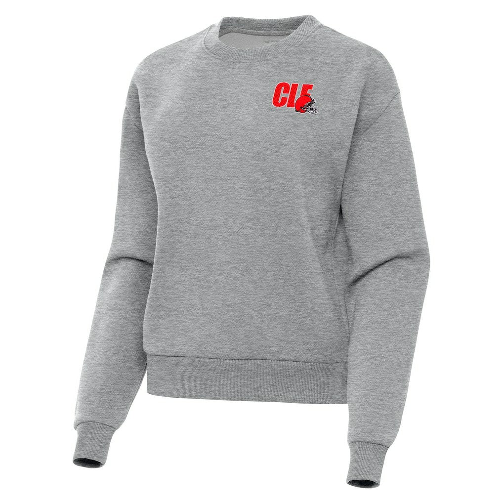 Cleveland Browns  Antigua Women's Victory Pullover Sweatshirt