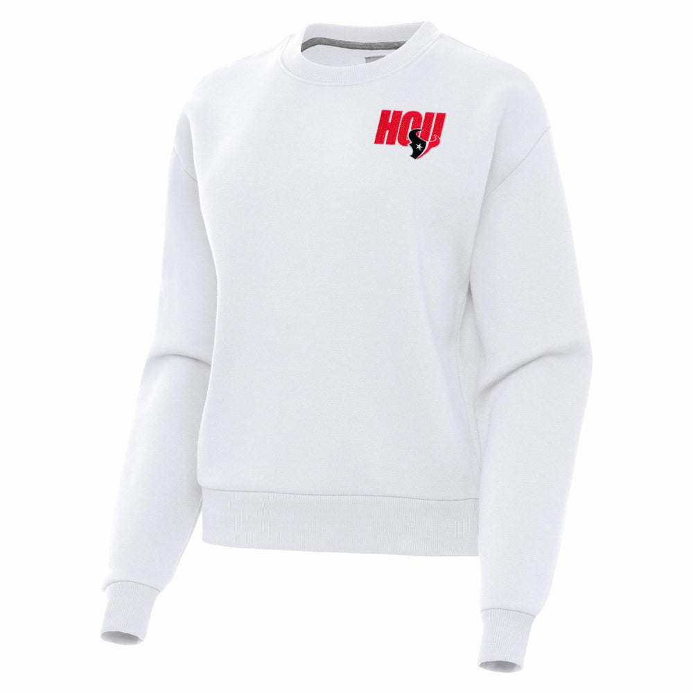 Houston Texans  Antigua Women's Victory Pullover Sweatshirt
