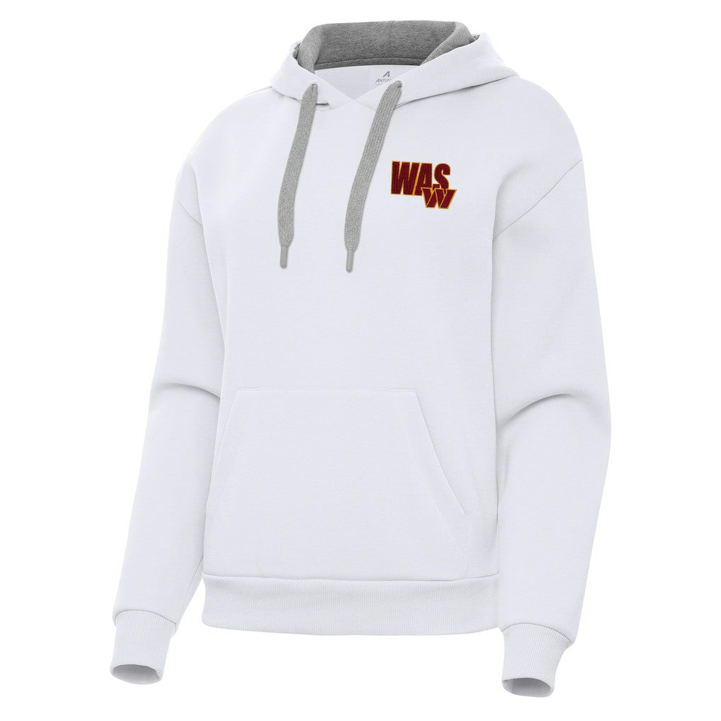 Washington Commanders  Antigua Women's Victory Pullover Hoodie