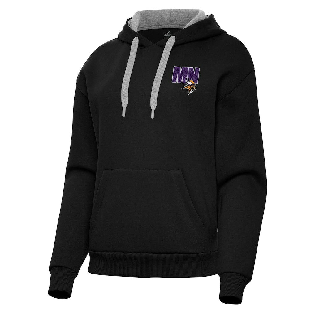 Minnesota Vikings  Antigua Women's Victory Pullover Hoodie