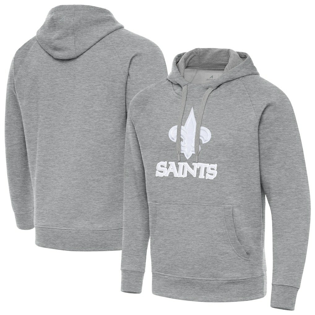 New Orleans Saints  Antigua Victory Pullover Hoodie