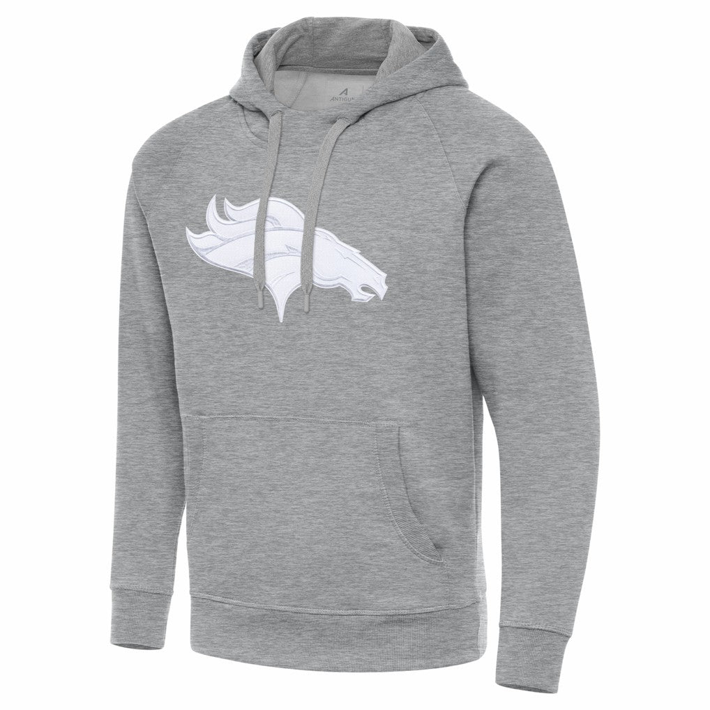 Denver Broncos  Antigua Victory Pullover Hoodie