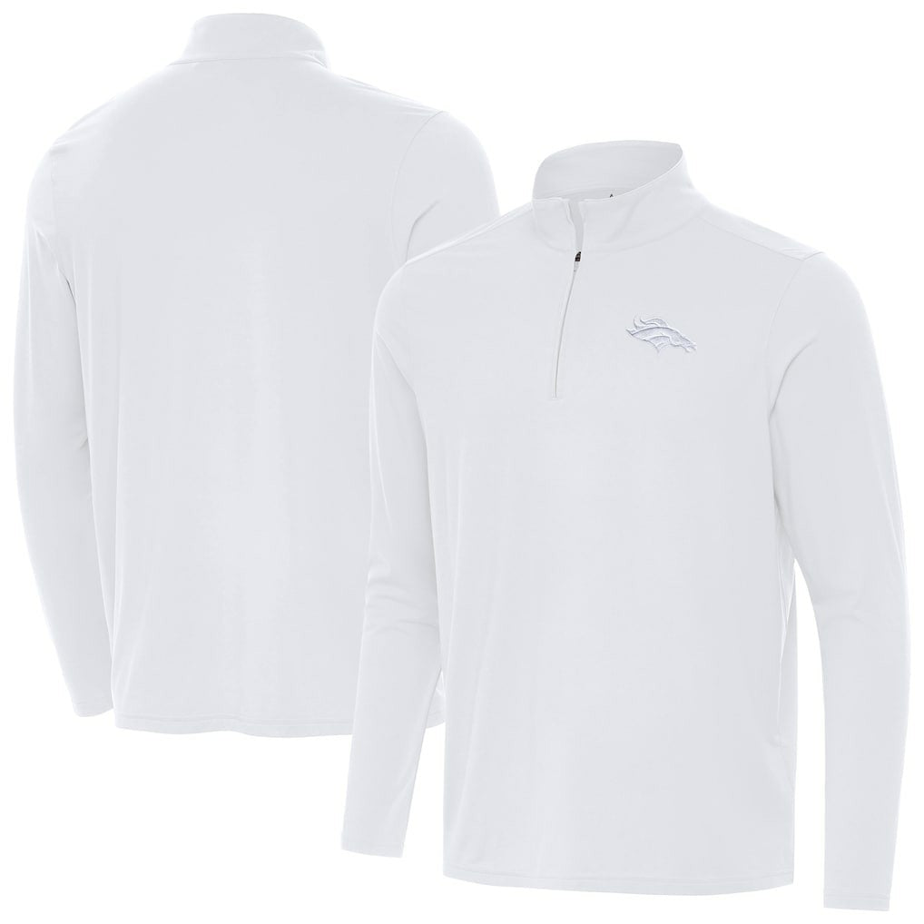 Denver Broncos  Antigua Intent Quarter-Zip Jacket