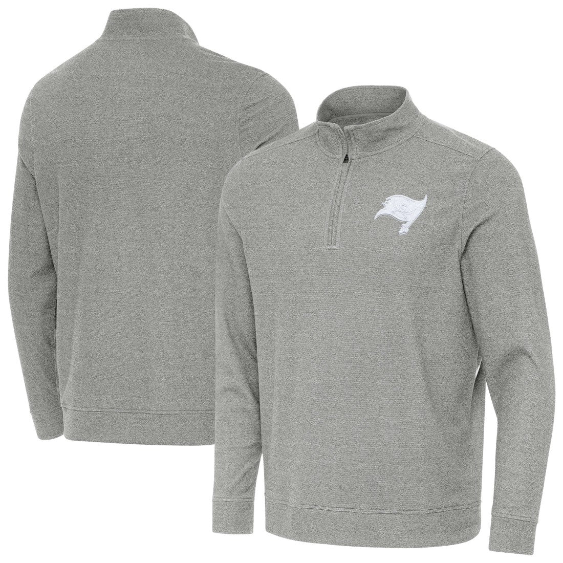 Tampa Bay Buccaneers  Antigua Subtle Quarter-Zip Jacket