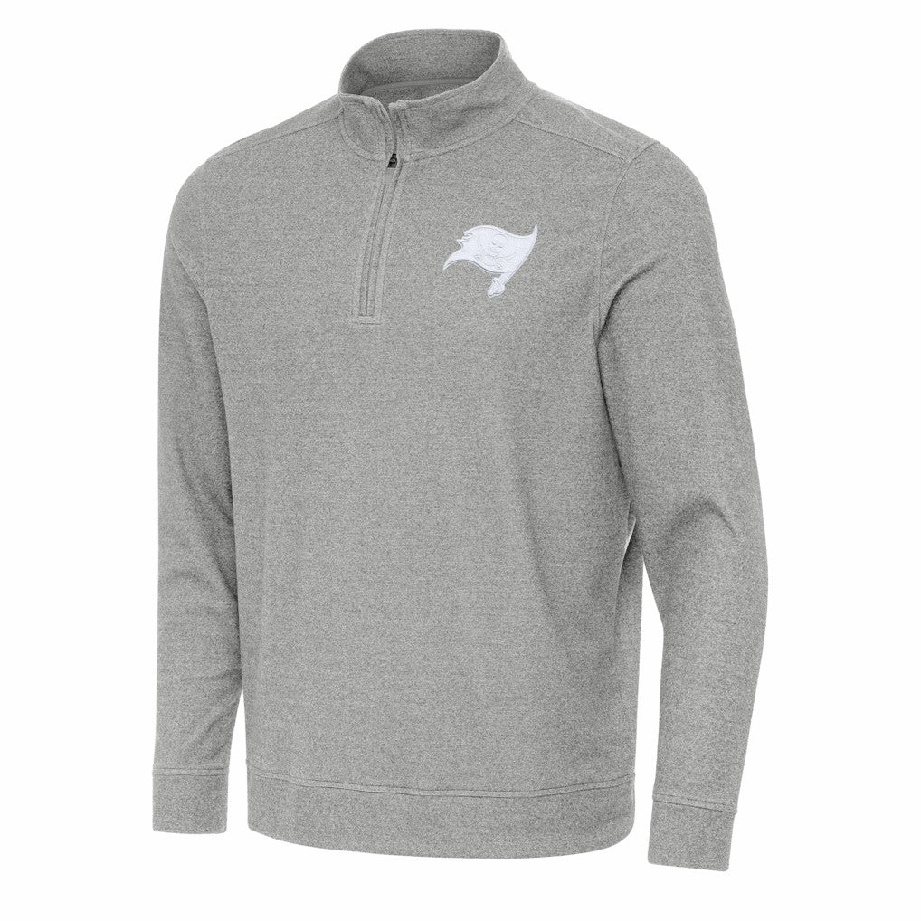 Tampa Bay Buccaneers  Antigua Subtle Quarter-Zip Jacket