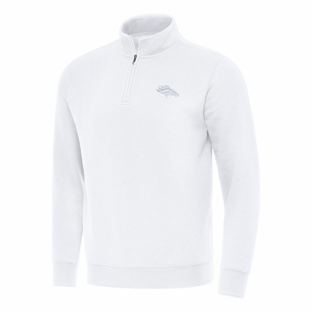 Denver Broncos  Antigua Victory Quarter-Zip Top