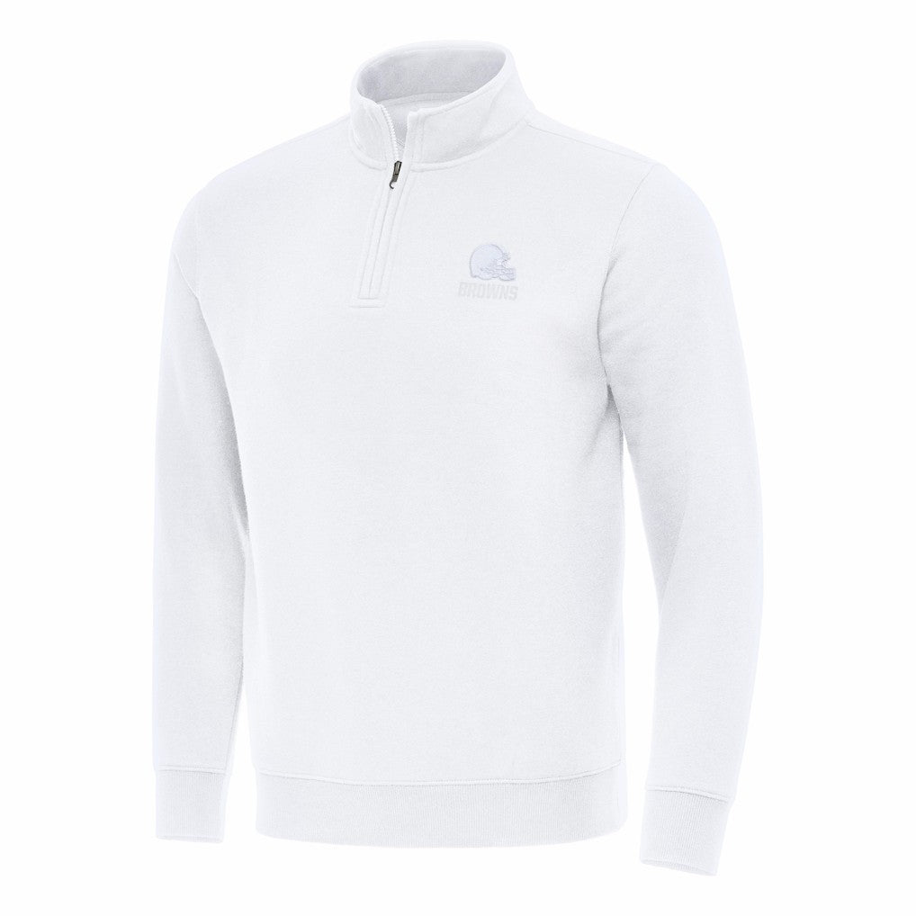 Cleveland Browns  Antigua Victory Quarter-Zip Top
