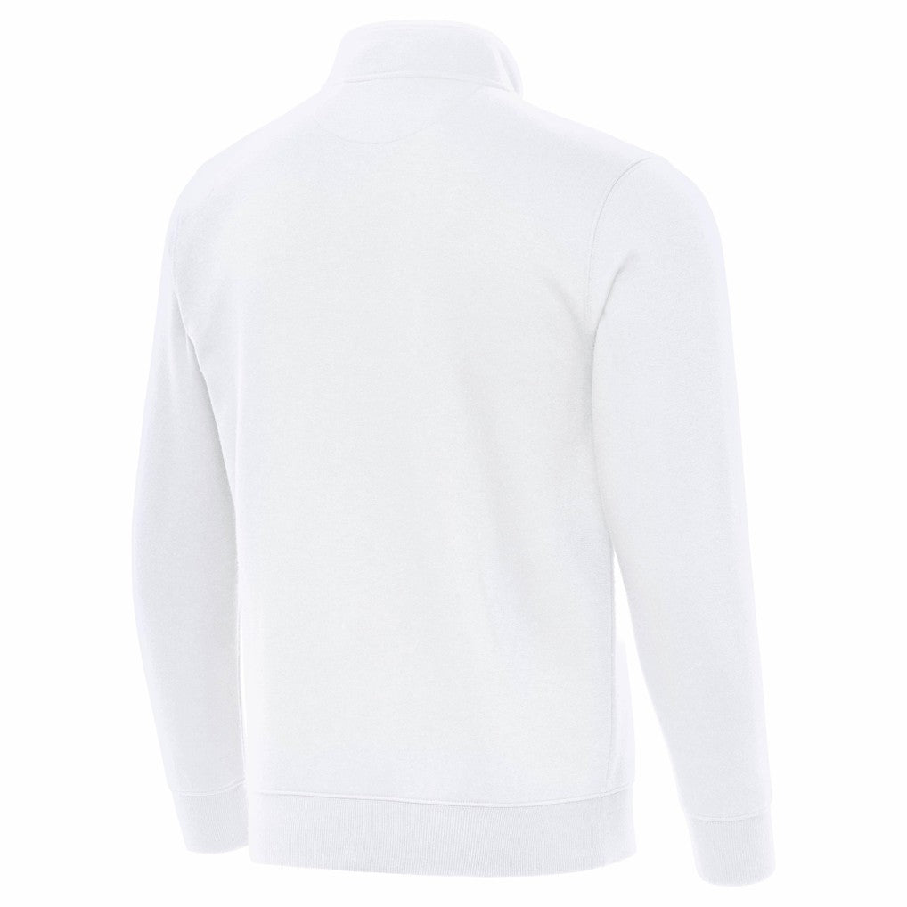 New England Patriots  Antigua Victory Quarter-Zip Top