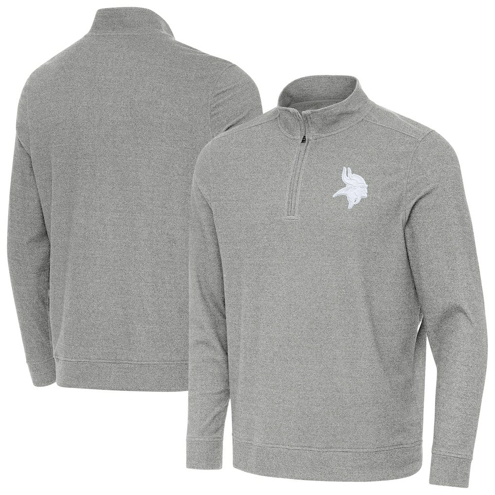 Minnesota Vikings  Antigua Subtle Quarter-Zip Top