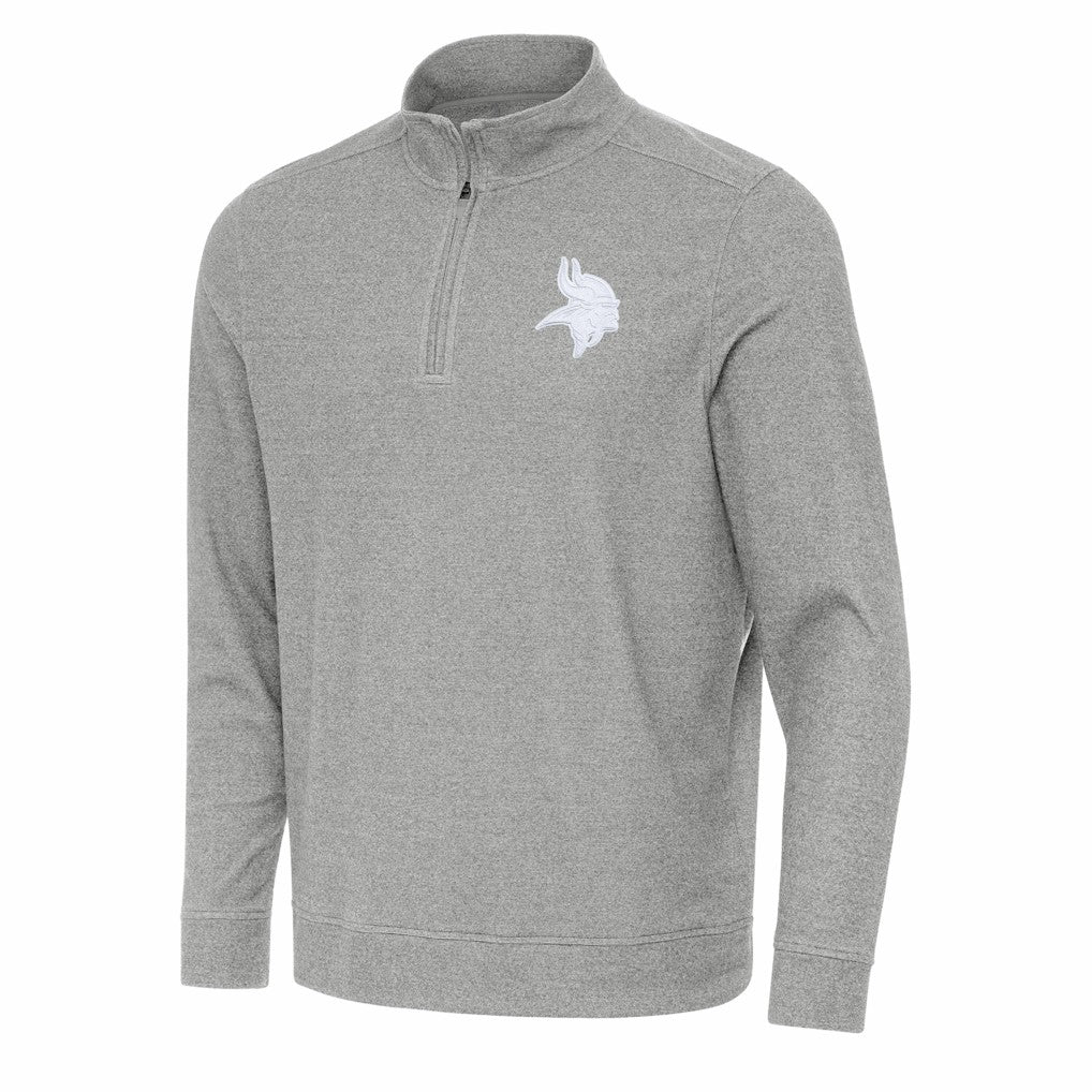 Minnesota Vikings  Antigua Subtle Quarter-Zip Top