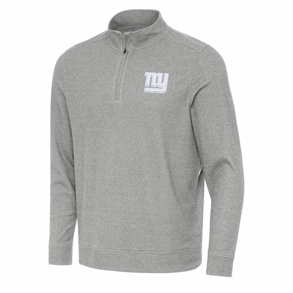 New York Giants  Antigua Subtle Quarter-Zip Top