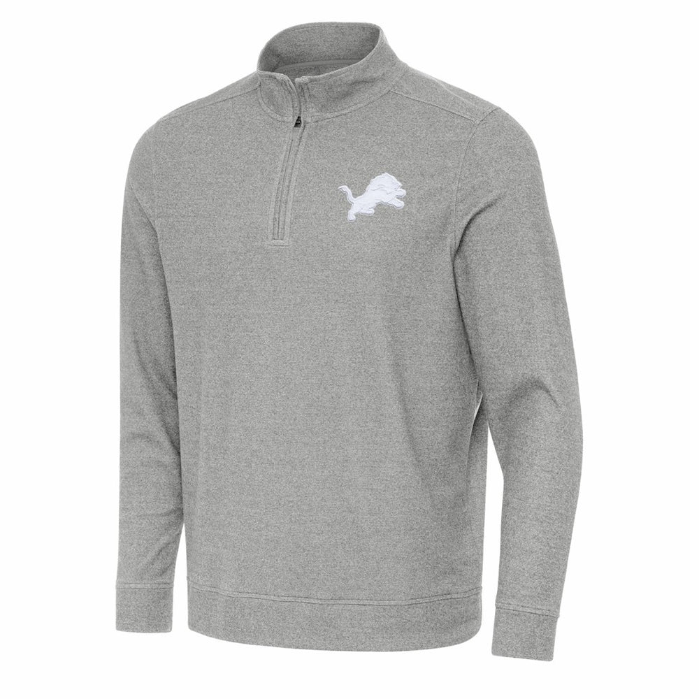 Detroit Lions  Antigua Subtle Quarter-Zip Top