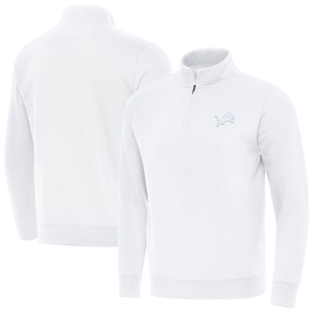 Detroit Lions  Antigua Victory Quarter-Zip Top