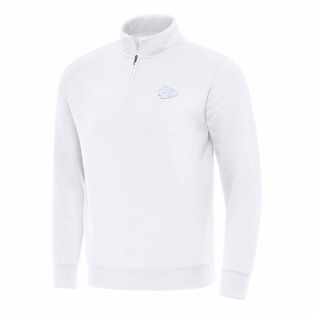 Kansas City Chiefs  Antigua Victory Quarter-Zip Top