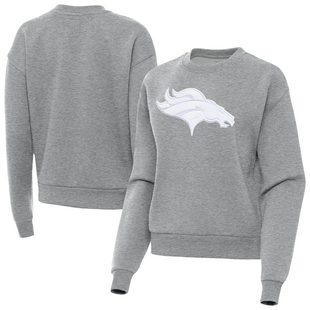 Denver Broncos  Antigua Women's Victory Pullover Sweatshirt