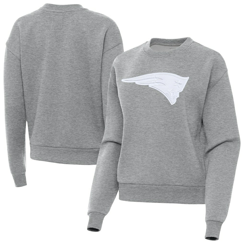 New England Patriots  Antigua Women's Victory Pullover Sweatshirt