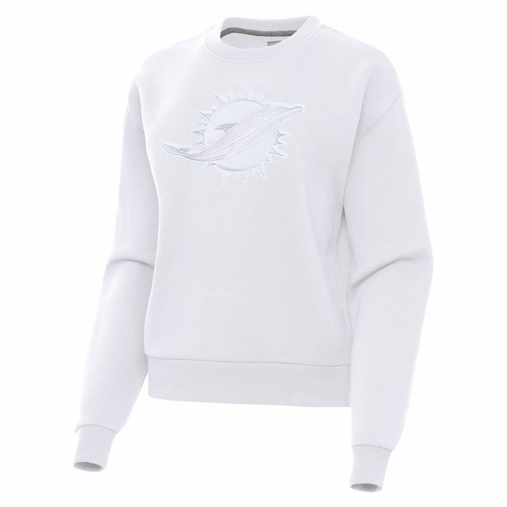 Miami Dolphins  Antigua Women's Victory Pullover Sweatshirt
