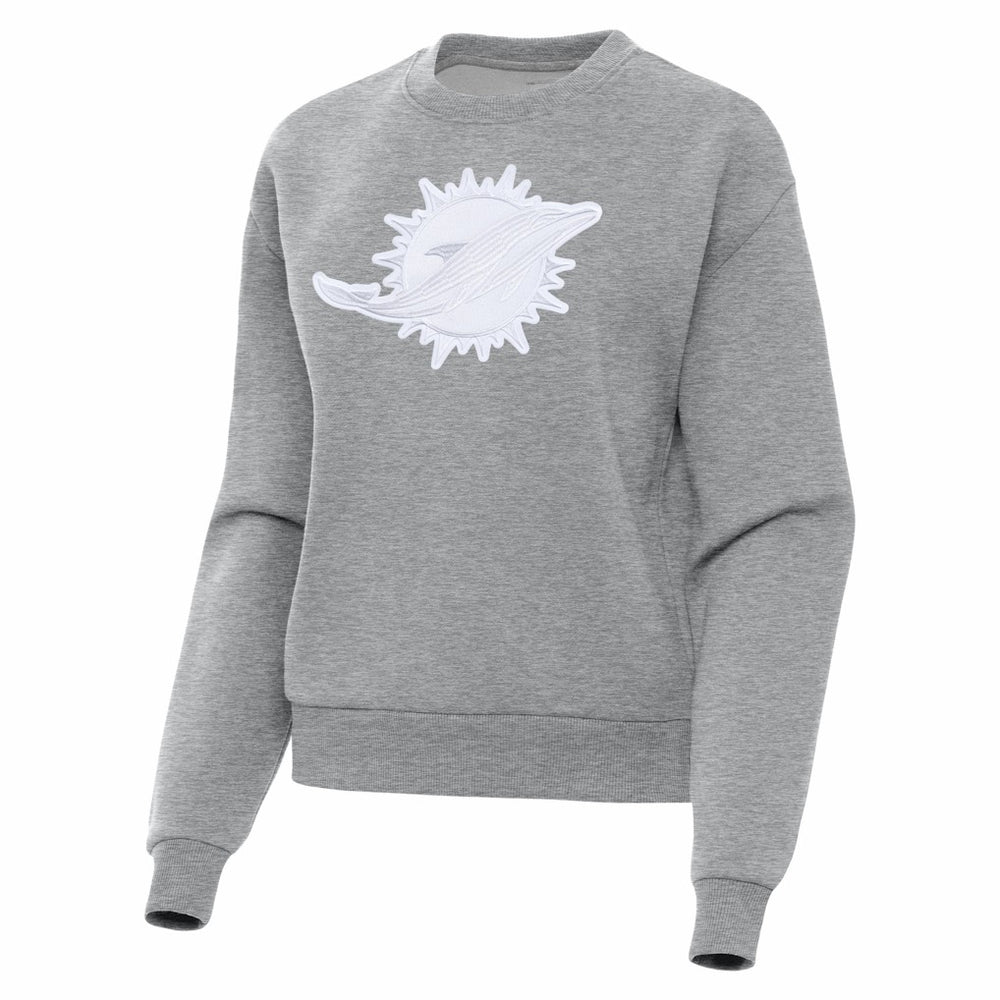 Miami Dolphins  Antigua Women's Victory Pullover Sweatshirt