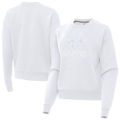 New Orleans Saints  Antigua Women's Victory Pullover Sweatshirt