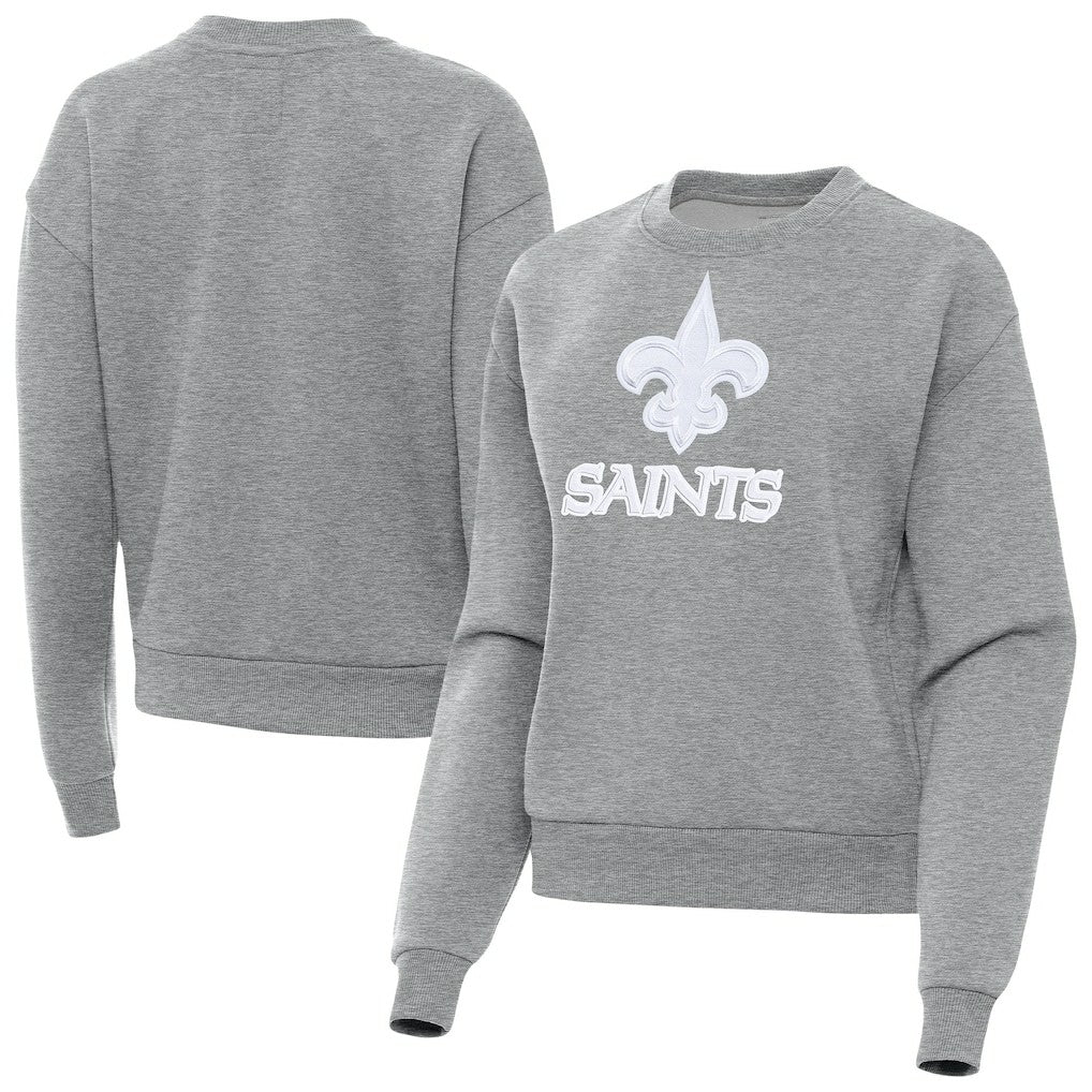 New Orleans Saints  Antigua Women's Victory Pullover Sweatshirt