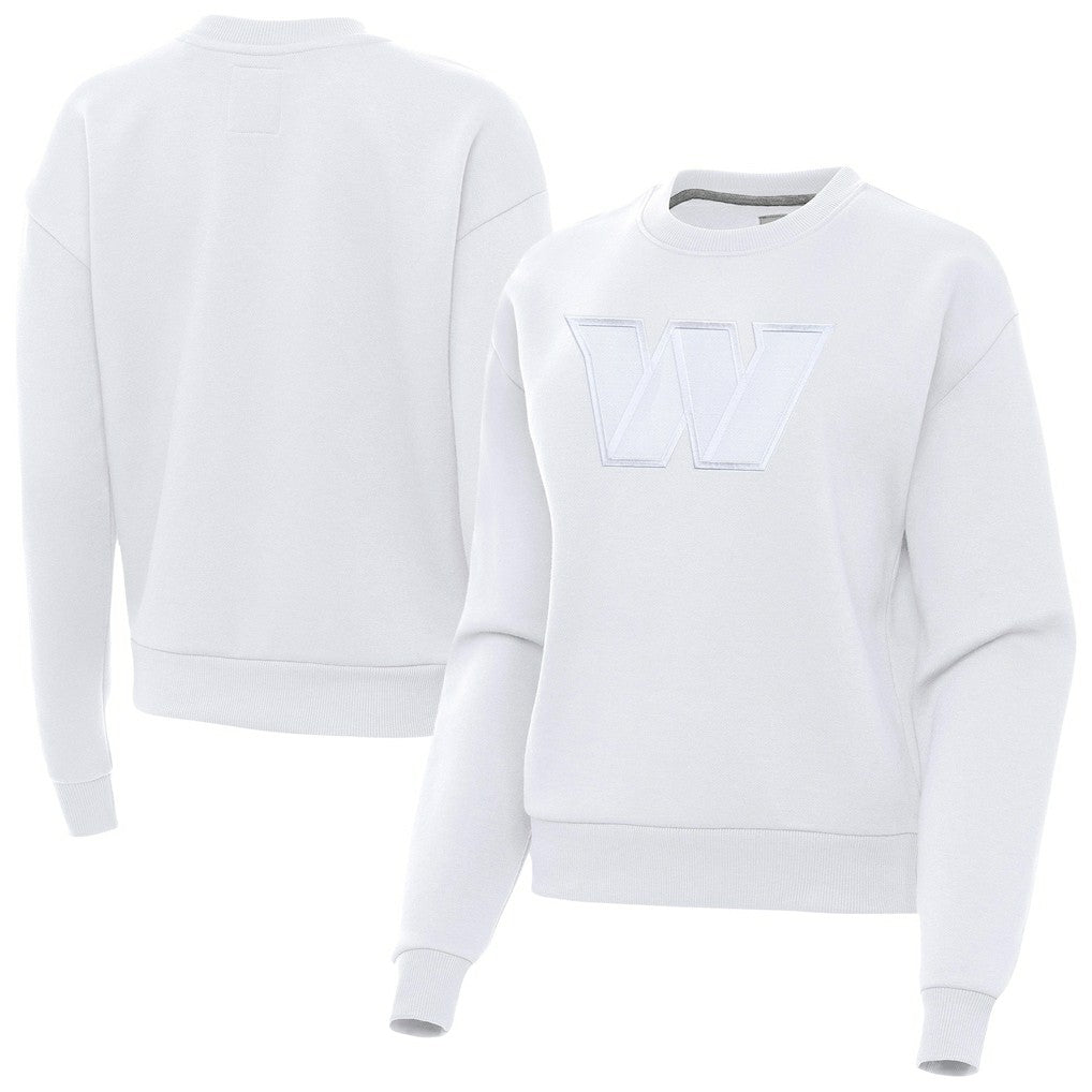 Washington Commanders  Antigua Women's Victory Pullover Sweatshirt