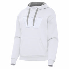 Washington Commanders  Antigua Women's Victory Pullover Hoodie