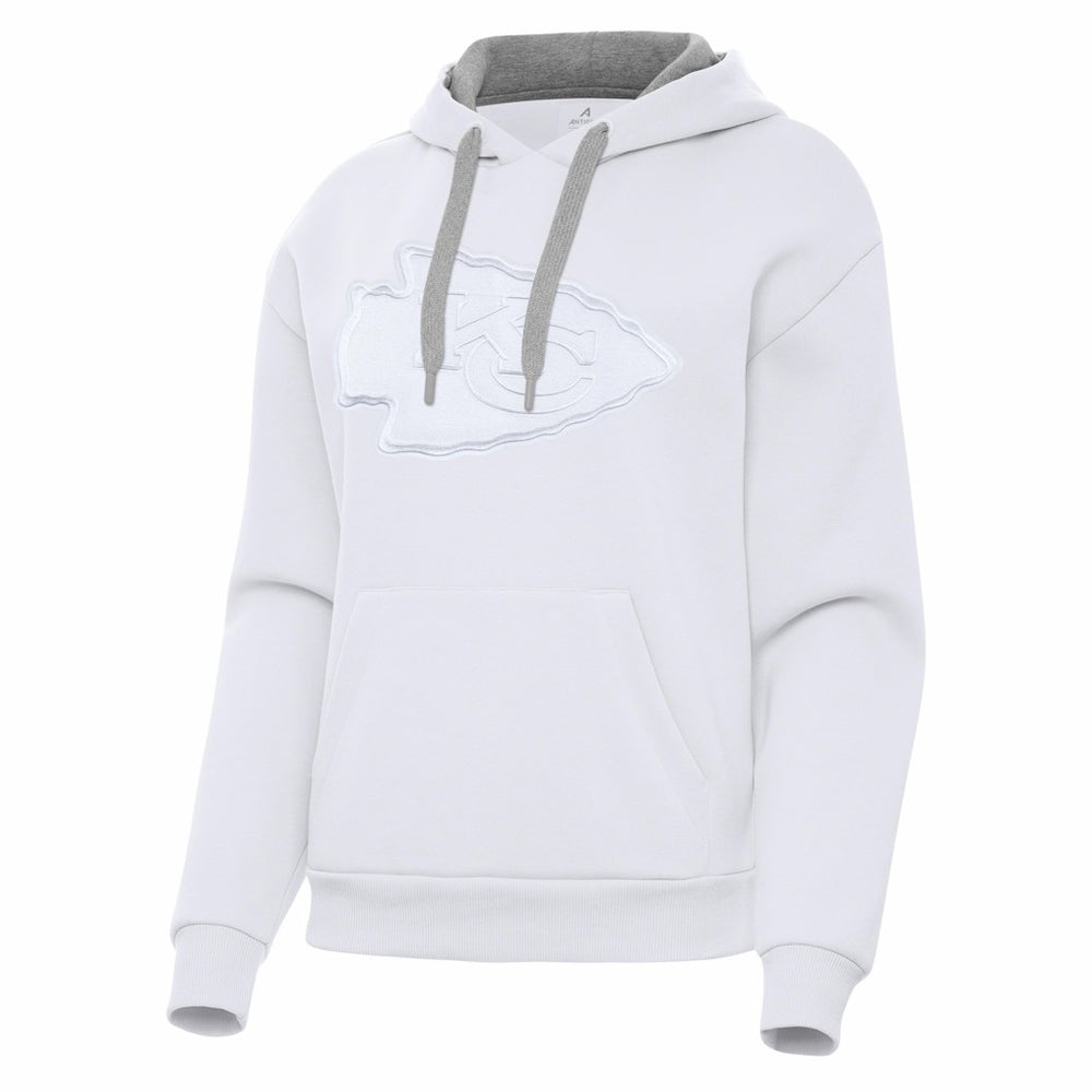 Kansas City Chiefs  Antigua Women's Victory Pullover Hoodie