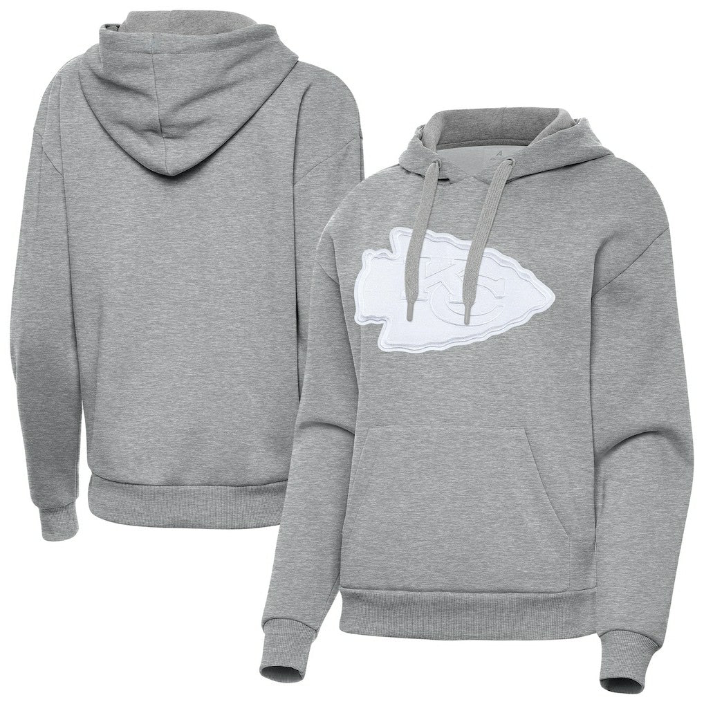 Kansas City Chiefs  Antigua Women's Victory Pullover Hoodie