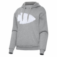 Kansas City Chiefs  Antigua Women's Victory Pullover Hoodie