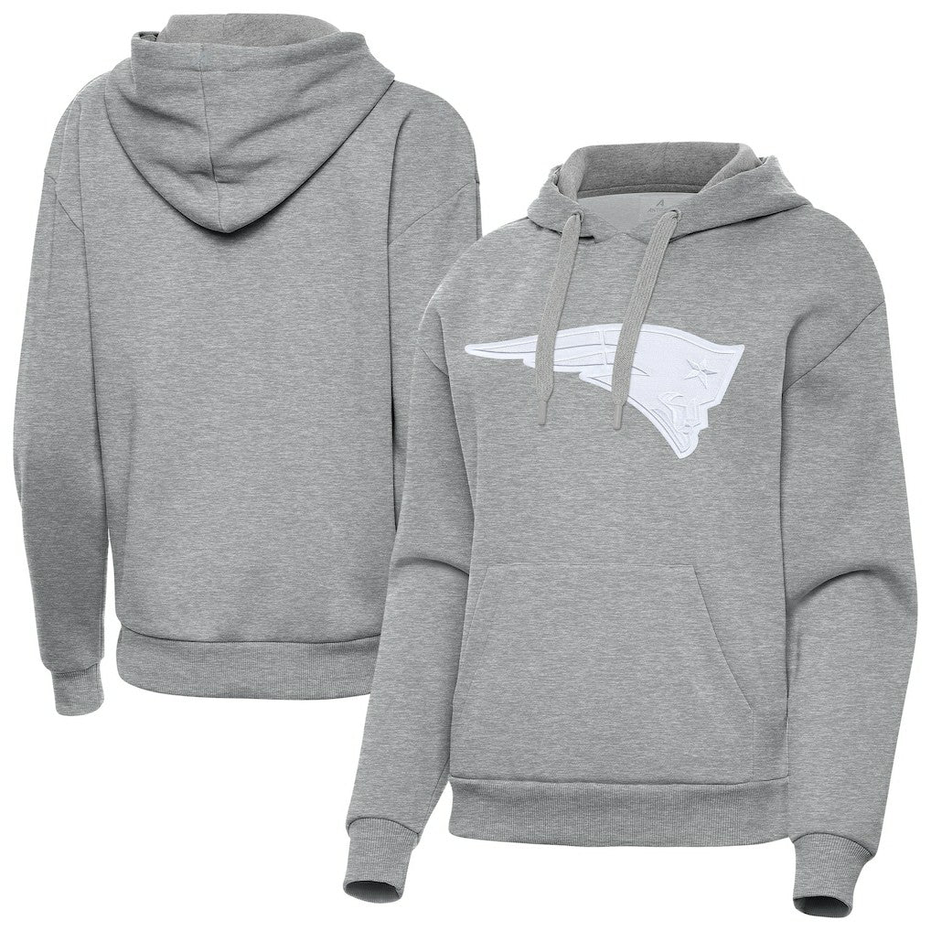 New England Patriots  Antigua Women's Victory Pullover Hoodie