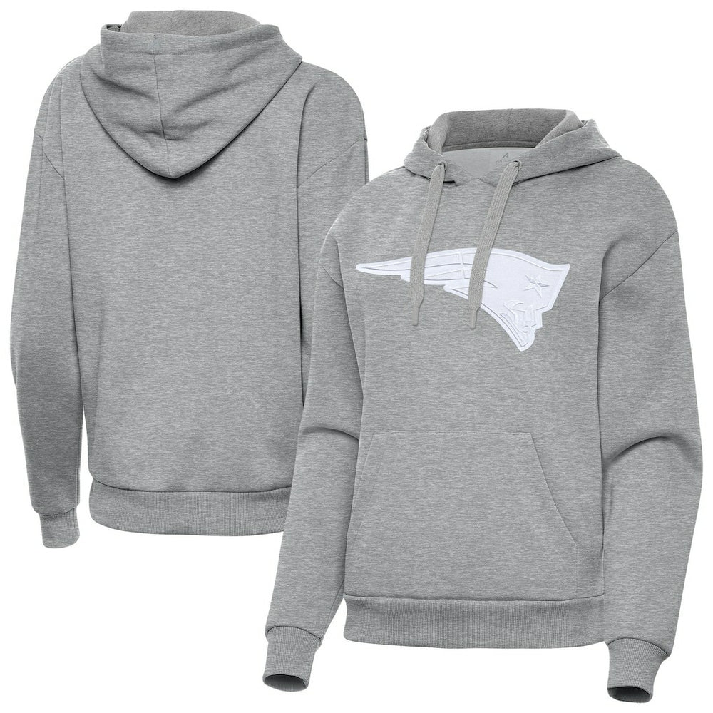 New England Patriots  Antigua Women's Victory Pullover Hoodie