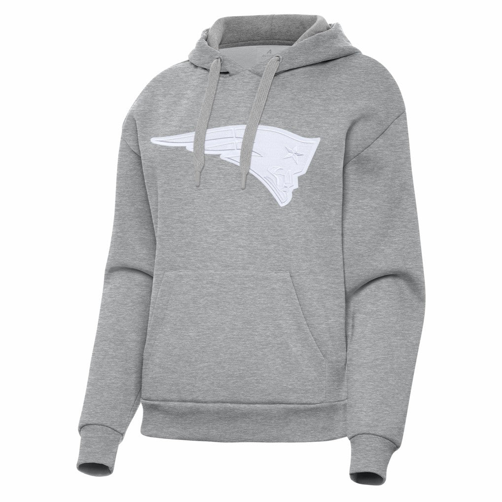 New England Patriots  Antigua Women's Victory Pullover Hoodie
