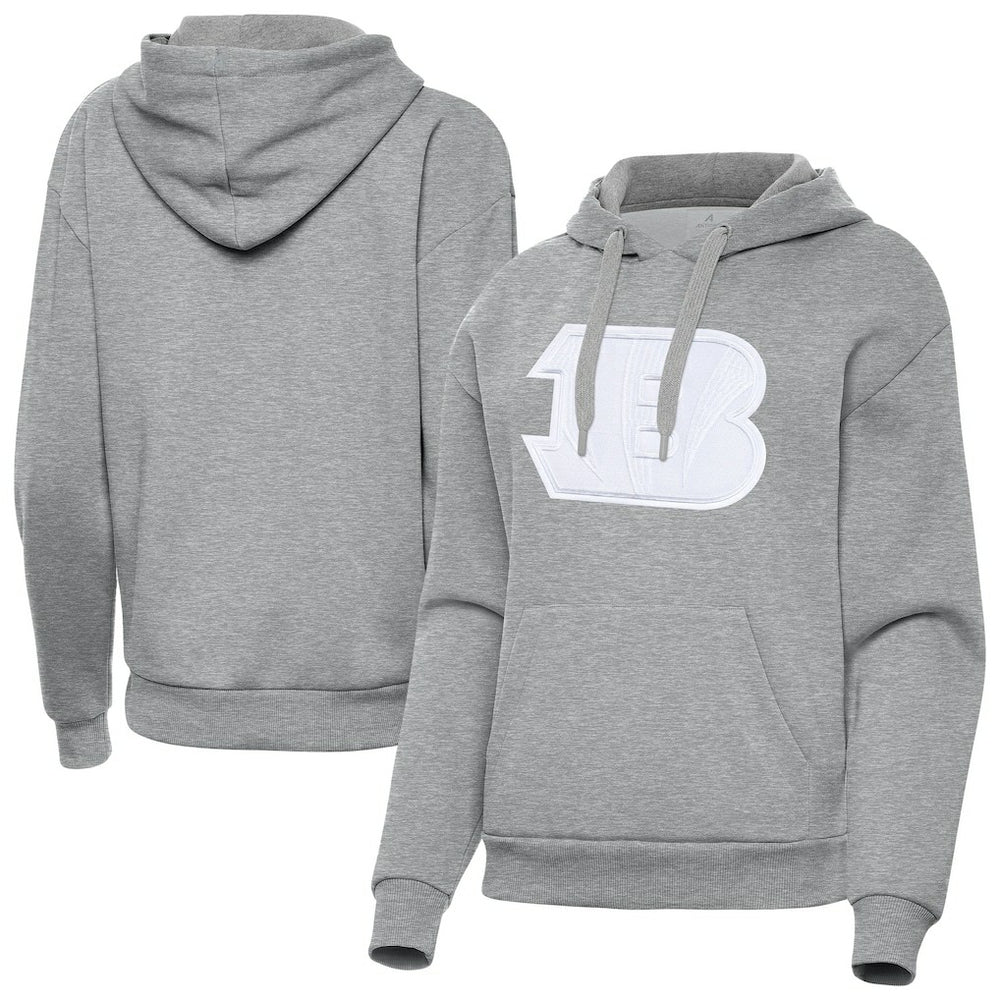 Cincinnati Bengals  Antigua Women's Victory Pullover Hoodie