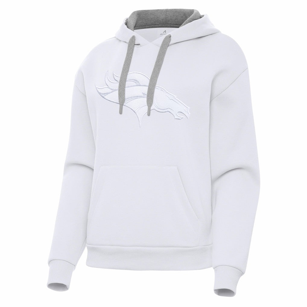 Denver Broncos  Antigua Women's Victory Pullover Hoodie