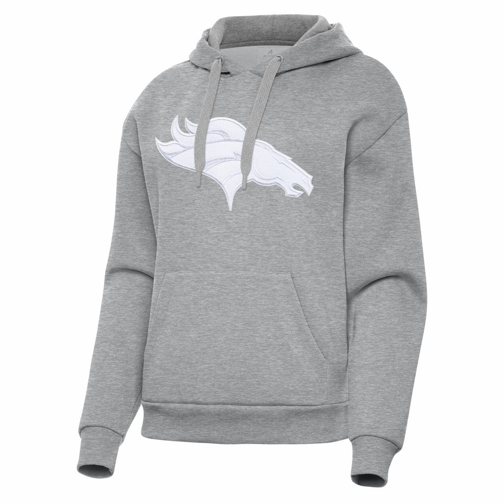 Denver Broncos  Antigua Women's Victory Pullover Hoodie