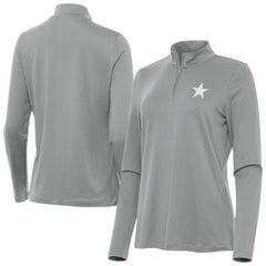 Dallas Cowboys  Antigua Women's Reprocess Quarter-Zip Top