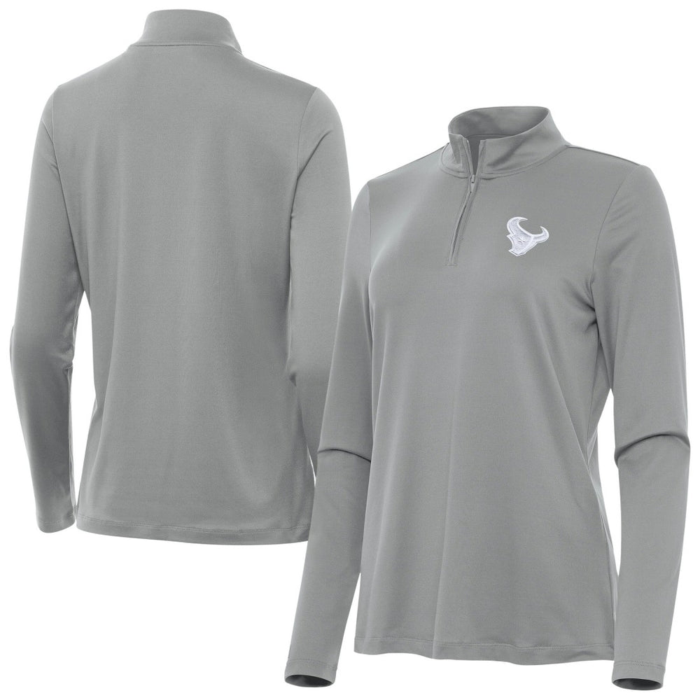 Houston Texans  Antigua Women's Reprocess Quarter-Zip Top