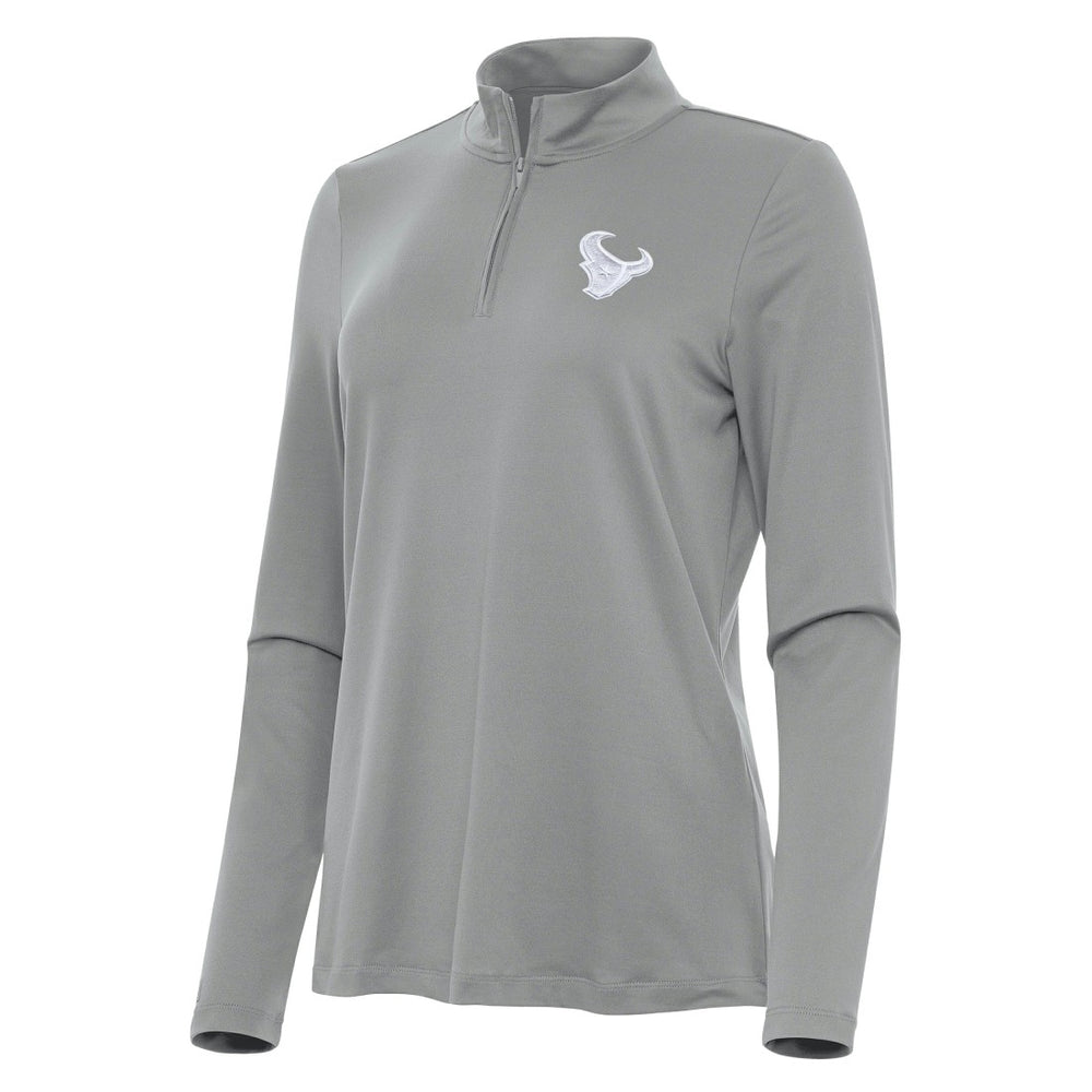Houston Texans  Antigua Women's Reprocess Quarter-Zip Top