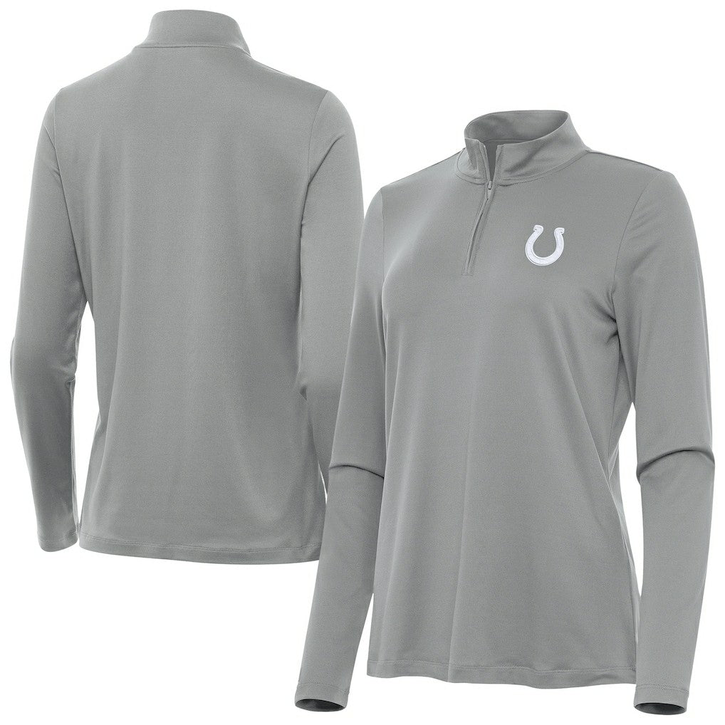 Indianapolis Colts  Antigua Women's Reprocess Quarter-Zip Top